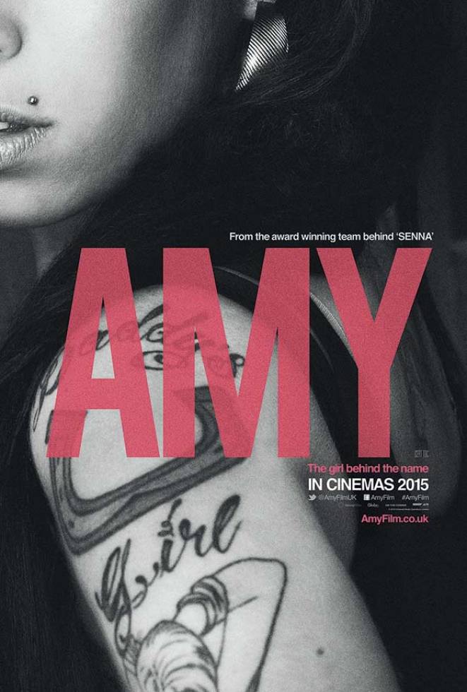 Amy estreia nos cinemas britânicos no dia 3 de julho